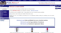 Desktop Screenshot of medal-medaille.com